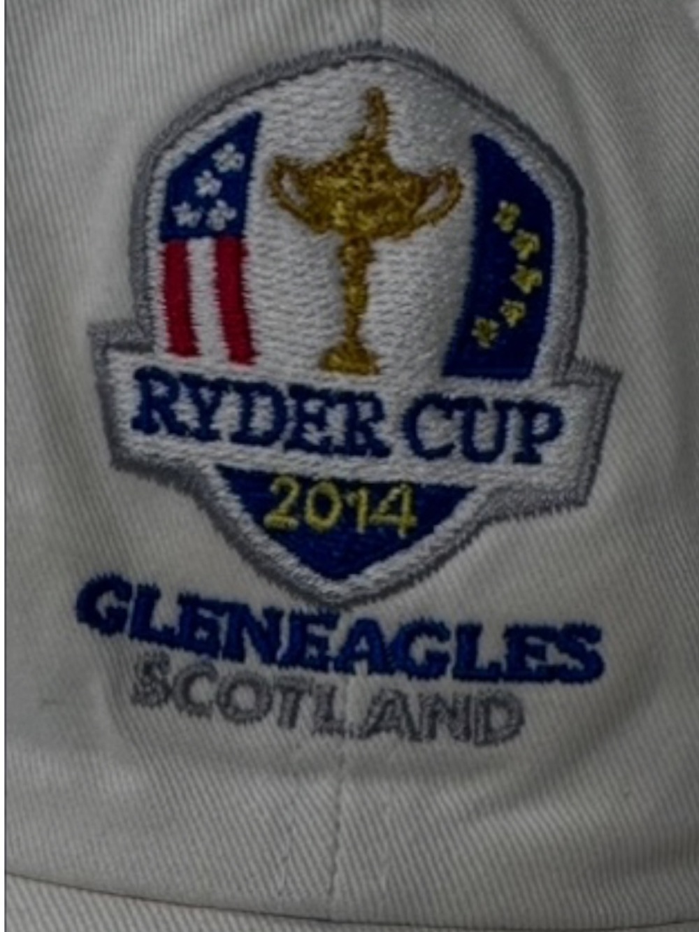 Ahead Vintage Ryder Cup Gleneagles Scotland Hat Strap Back Adjustable Golf 2014